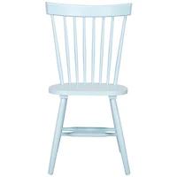 Pale Blue Parker Spindle Dining Chairs, Set of 2