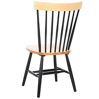Two-Tone Parker Spindle Dining Chairs, Set of 2