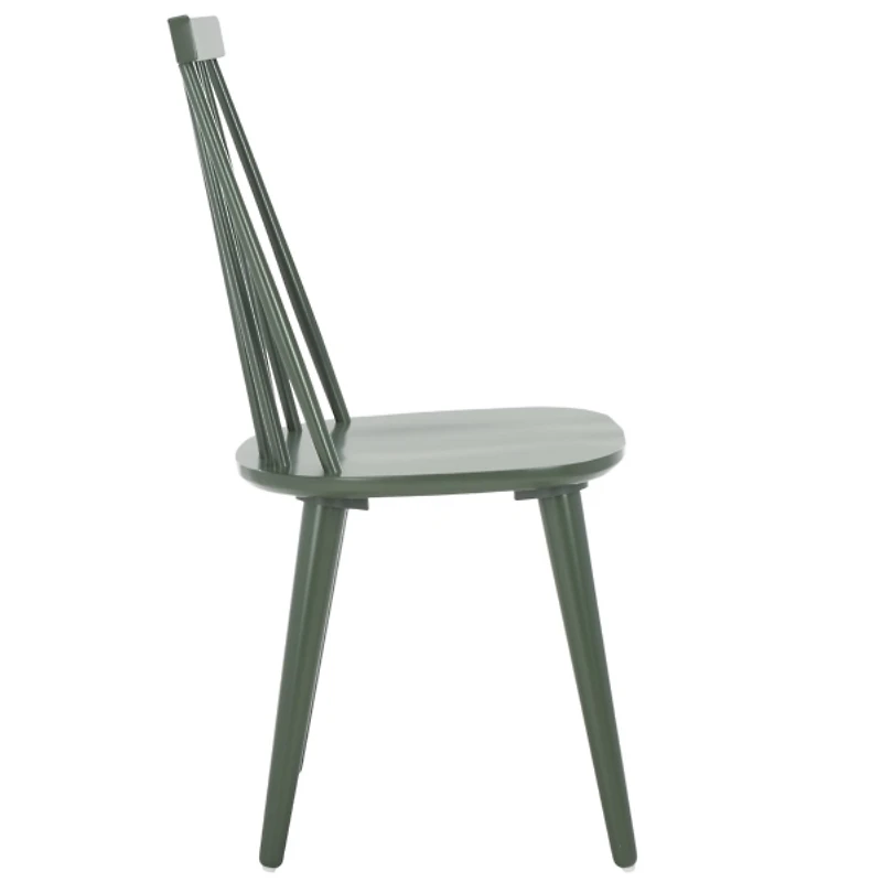 Sage Green Burris Dining Chairs, Set of 2