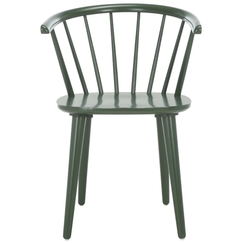 Dark Green Blanchard Dining Chairs, Set of 2