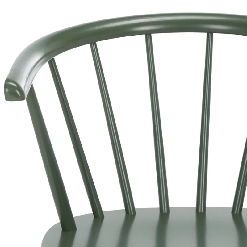 Dark Green Blanchard Dining Chairs, Set of 2