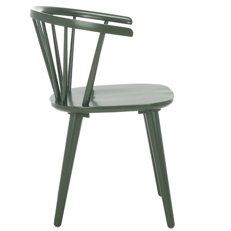 Dark Green Blanchard Dining Chairs, Set of 2