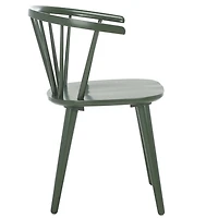Dark Green Blanchard Dining Chairs, Set of 2