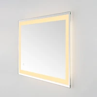 Hyatt LED Rectangular Wall Mirror