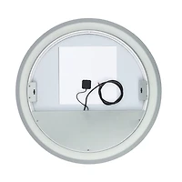 Round Caspar LED Wall Mirror