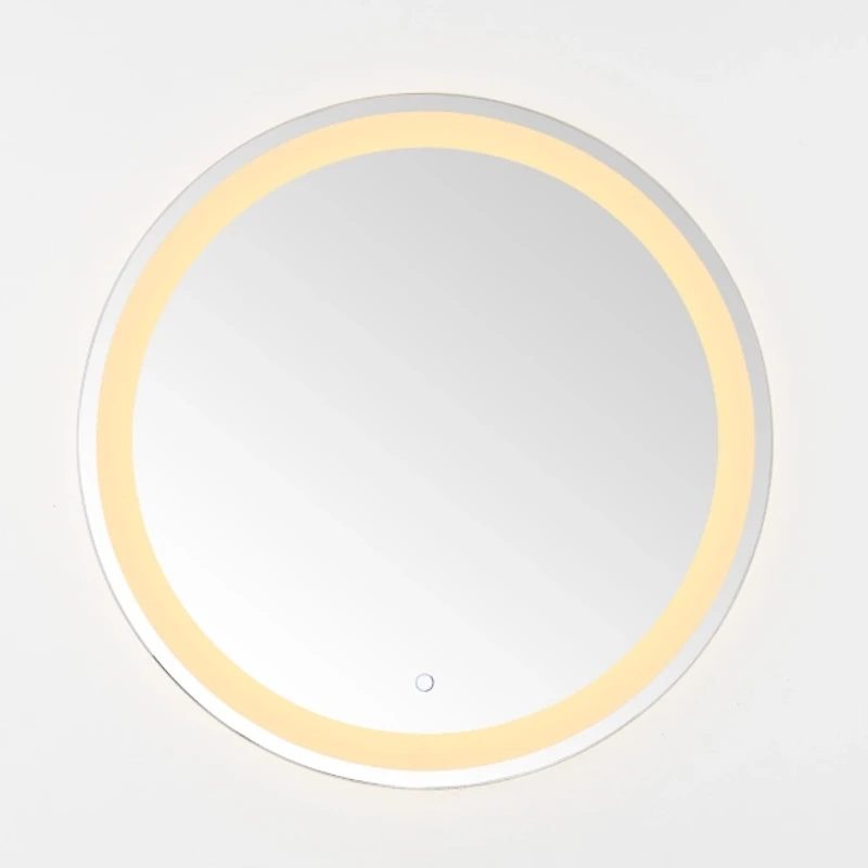 Round Caspar LED Wall Mirror