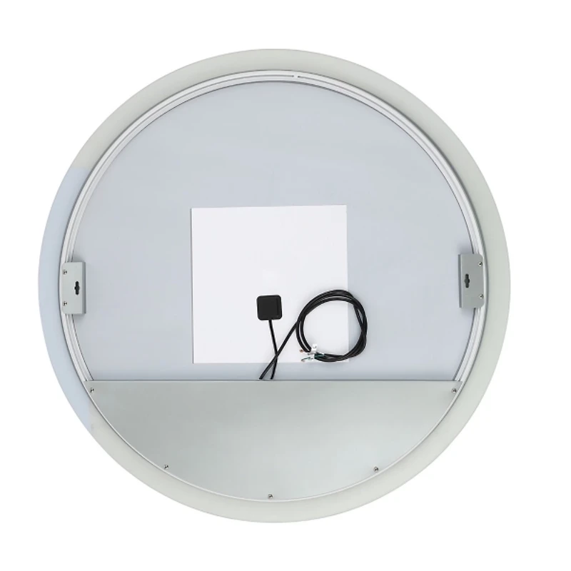Round Whit LED Wall Mirror