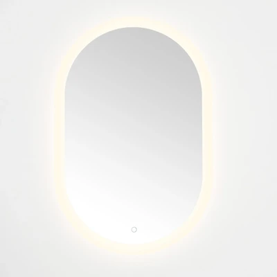 Oval Wes LED Wall Mirror