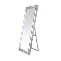 Montauk Silver LED Full Length Mirror