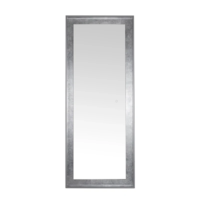 Montauk Silver LED Full Length Mirror