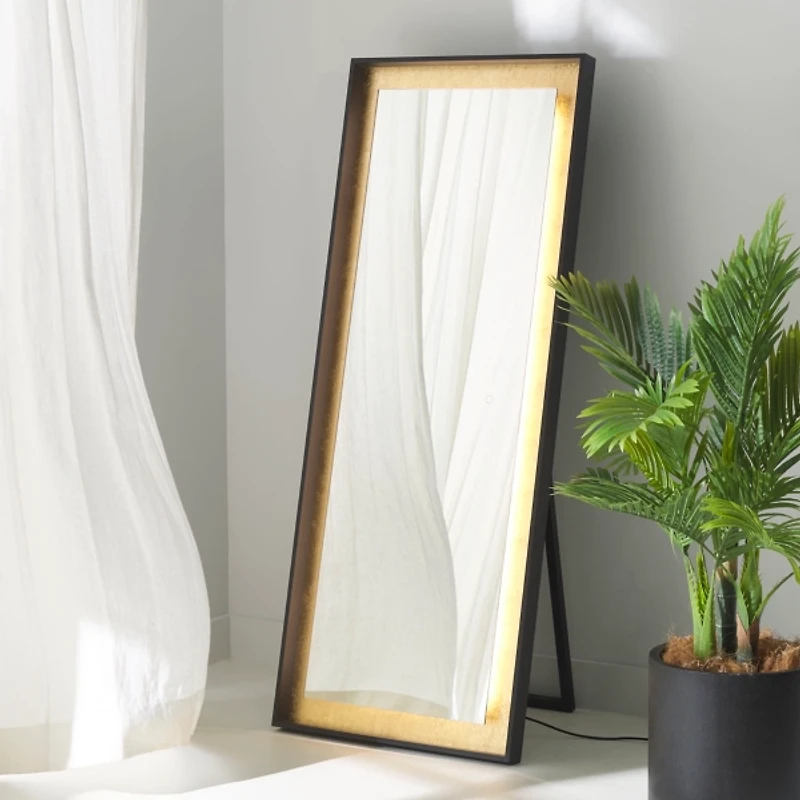 Montauk Gold LED Full Length Mirror