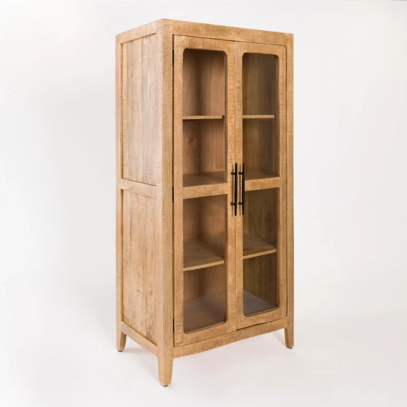 Natural Wood Hughes Cabinet