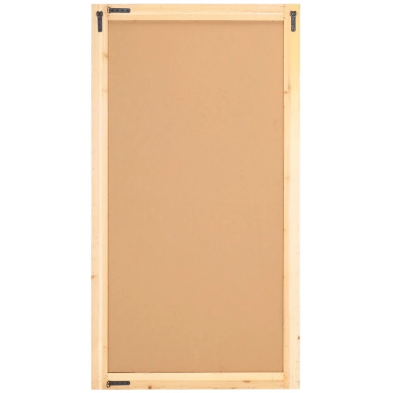 Natural Textured Zoelle Wall Mirror