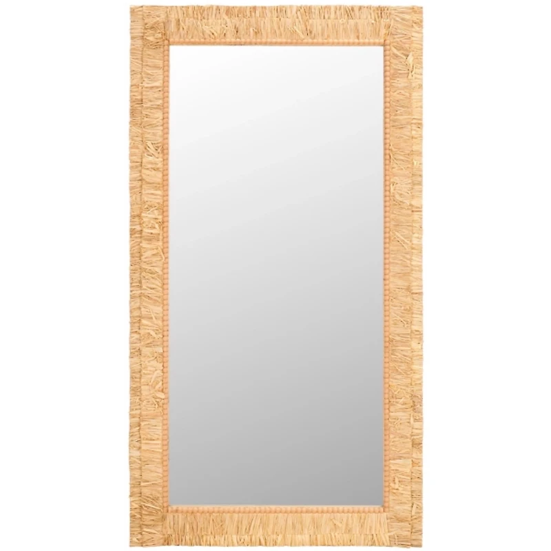 Natural Textured Zoelle Wall Mirror