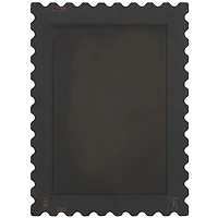 Black Angular Scalloped Nadia Wall Mirror