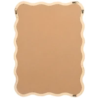 Cream Wavy Izara Wall Mirror