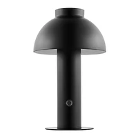 SAFAVIEH Black LED Cordless Table Lamp, 12 in.