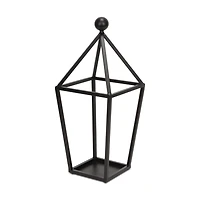 Black Metal Novara Open Lantern