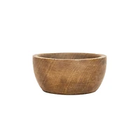 Natural Wood Pinch Bowls, Set of 3