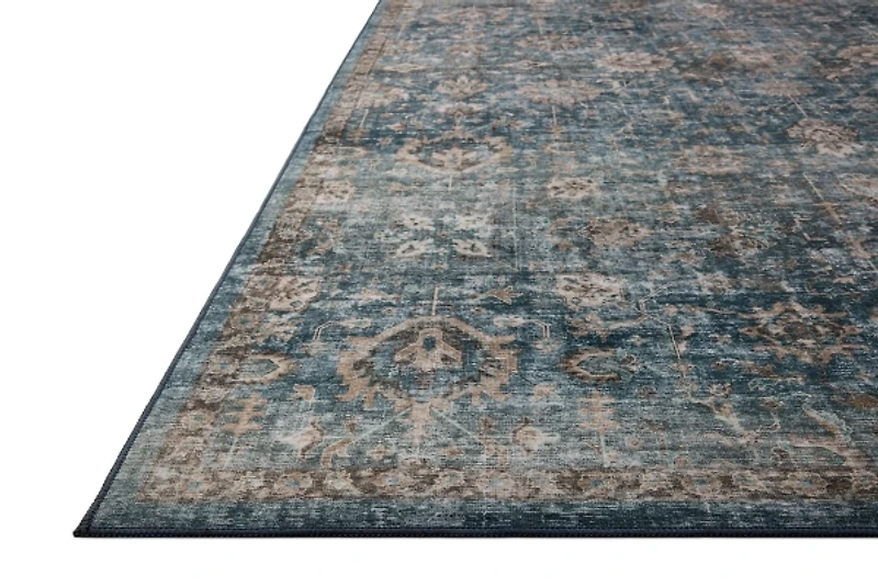 Anniston Lagoon Washable Area Rug, 8x10