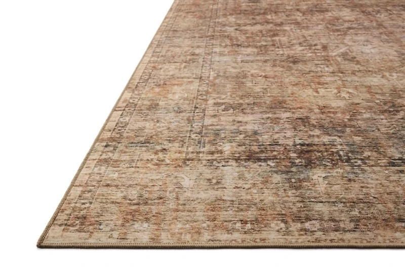 Anniston Clay Washable Area Rug