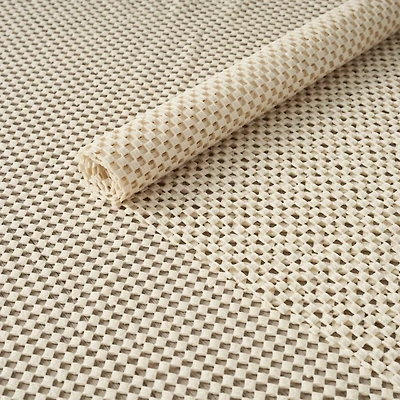 Ivory Gridlock Non-Slip Rug Pad, 9x12