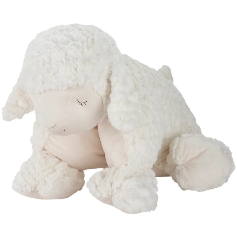Foldable Lamb Stuffed Animal