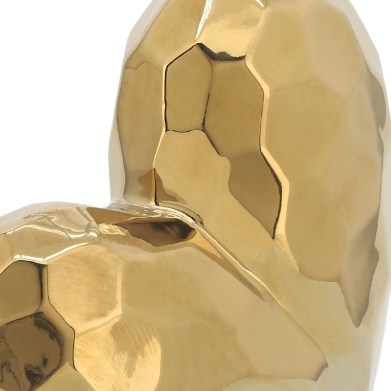 Gold Heart Figurine