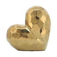 Gold Heart Figurine
