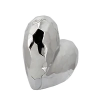 Silver Heart Figurine