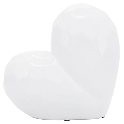 White Heart Figurine