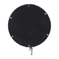 Black Metal Figure Wall Mirror