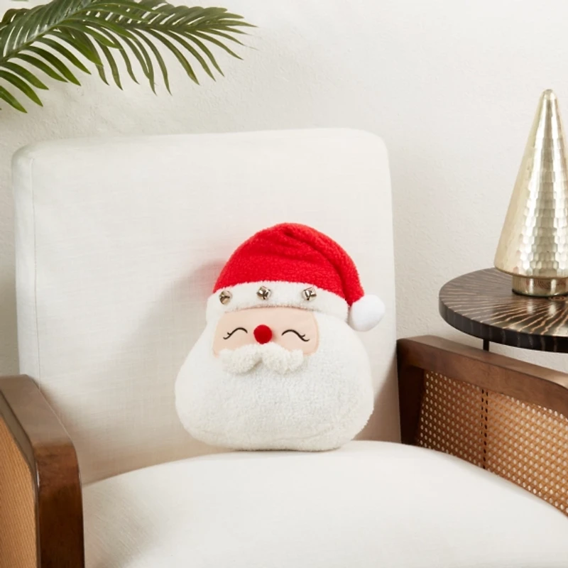 Jolly St. Nick Santa Pillow
