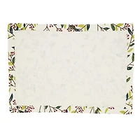 Red Berry Delight Cotton Placemats, Set of 4