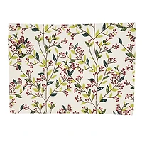 Red Berry Delight Cotton Placemats, Set of 4