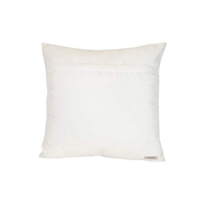 Navy Woven Geo Stripe Indoor/Outdoor Pillow