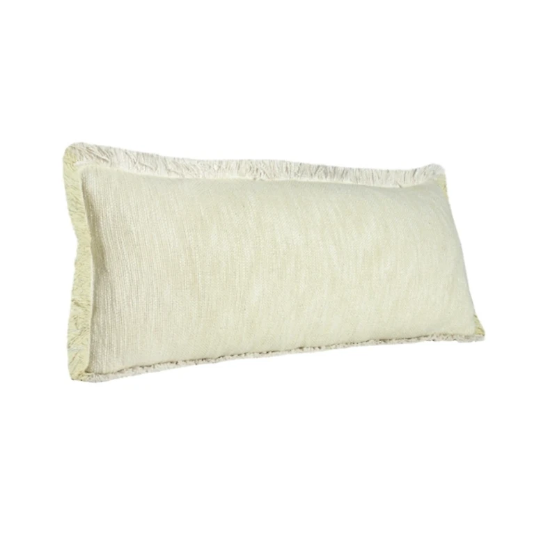 Lemonade Handwoven Appen Lumbar Pillow