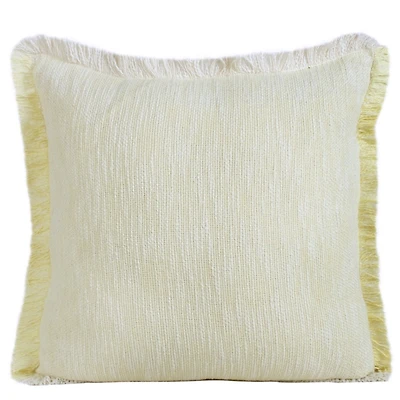 Lemonade Handwoven Appen Throw Pillow