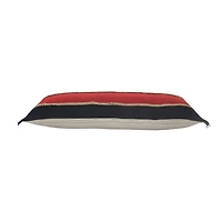 Red & Navy Nautical Rope Lumbar Pillow