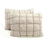 Neutral Puff 3-pc. Full/Queen Comforter Set
