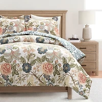 Floral Sydney Reversible 3-pc. Queen Comforter Set