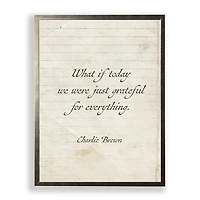 Grateful For Everything Wall Plaque
