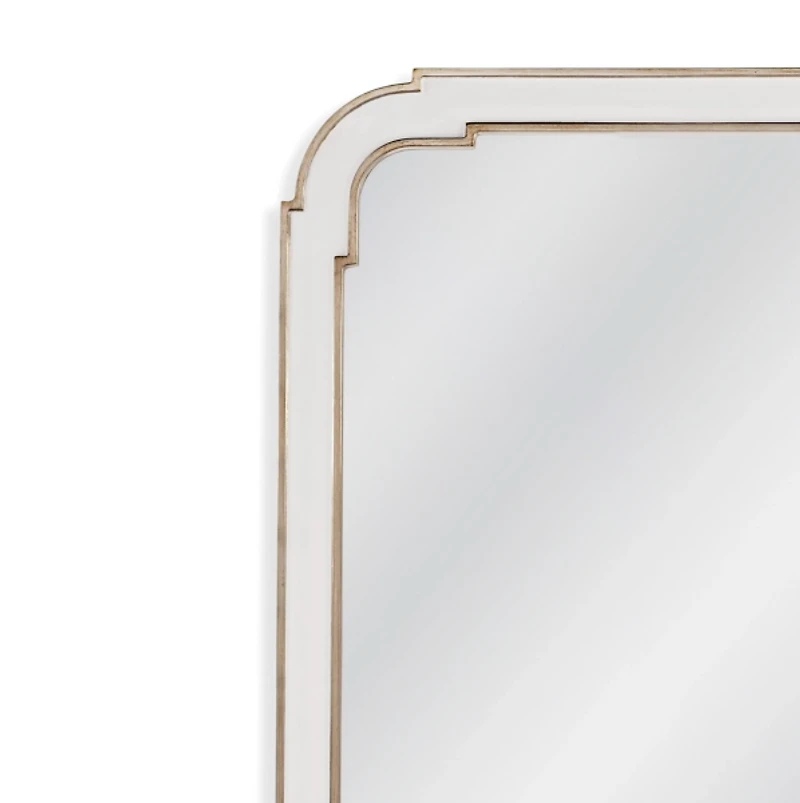 White Sasha Wall Mirror