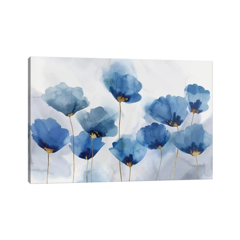 Azure Gathering Canvas Art Print