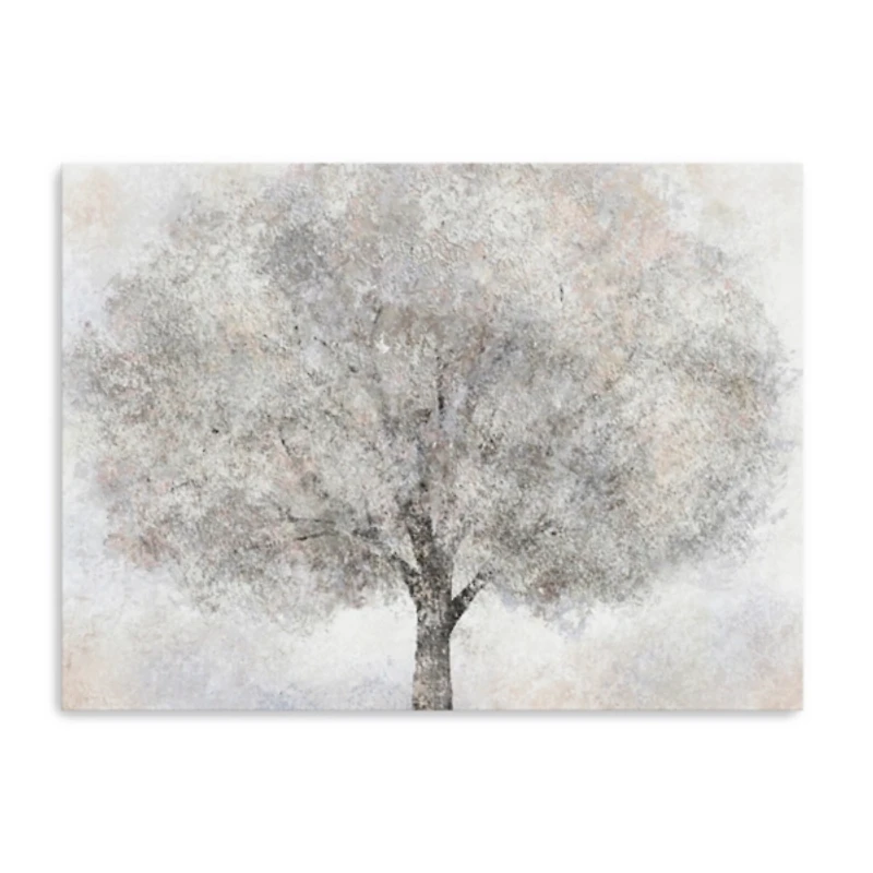 White Tree Blossoms Canvas Art Print, 40x30 in.