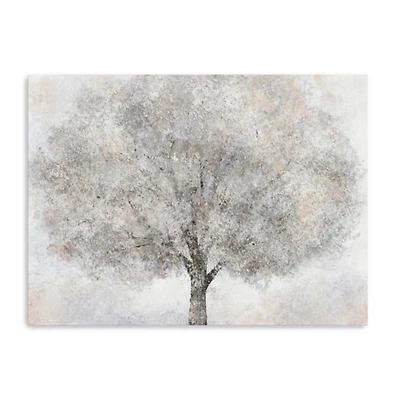 White Tree Blossoms Canvas Art Print, 40x30 in.