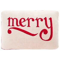 Red Be Merry Pillow