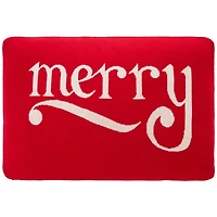 Red Be Merry Pillow