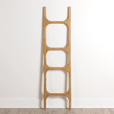 Natural Wood Rowan Leaning Ladder