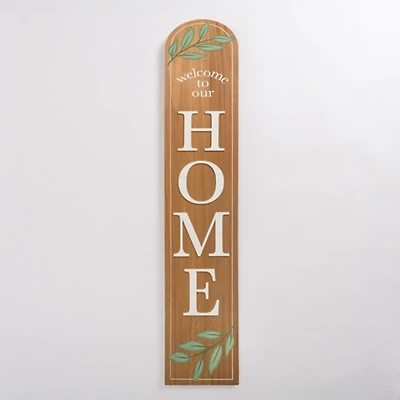 Welcome to Our Home Arch Porch Board